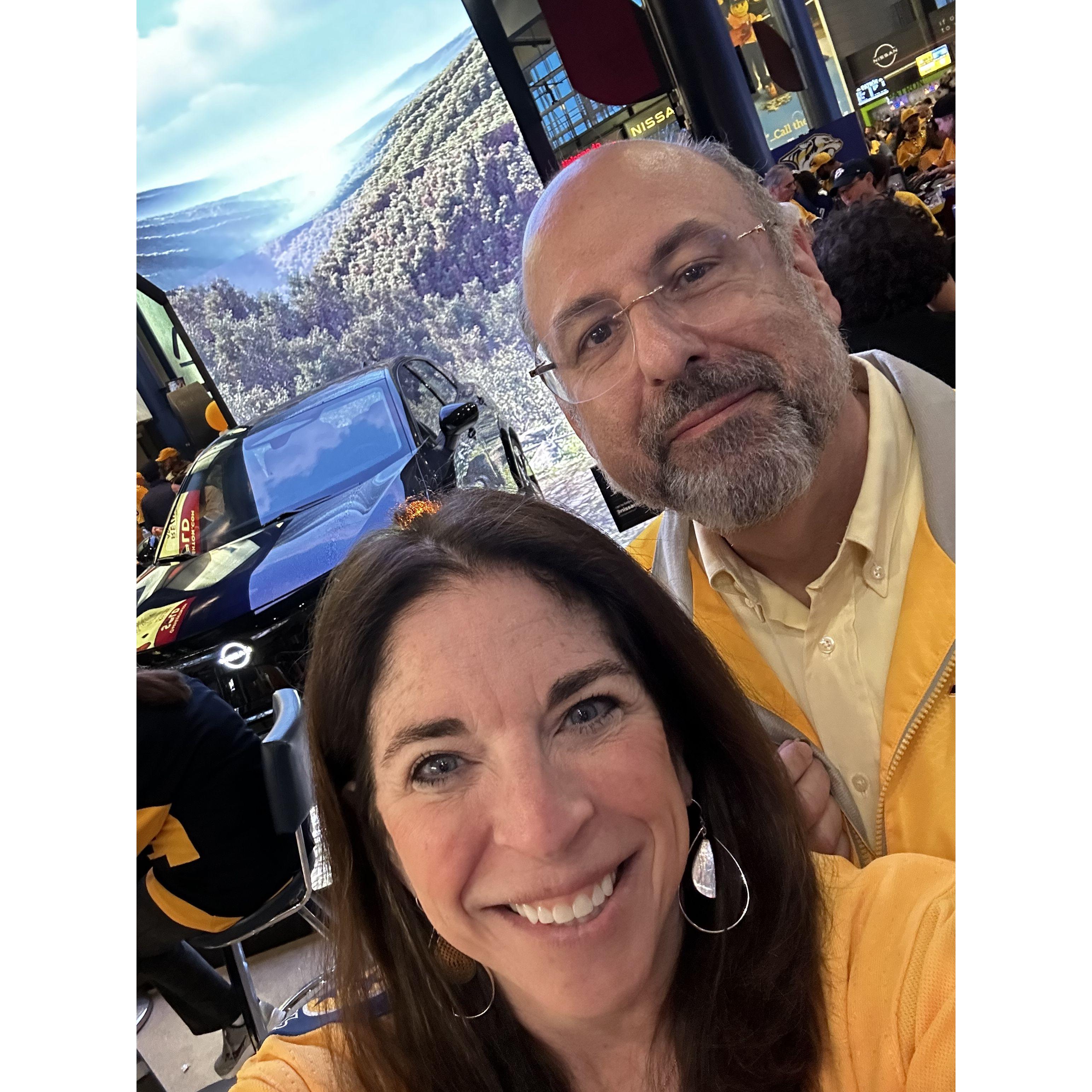 Our 1st Predators game!