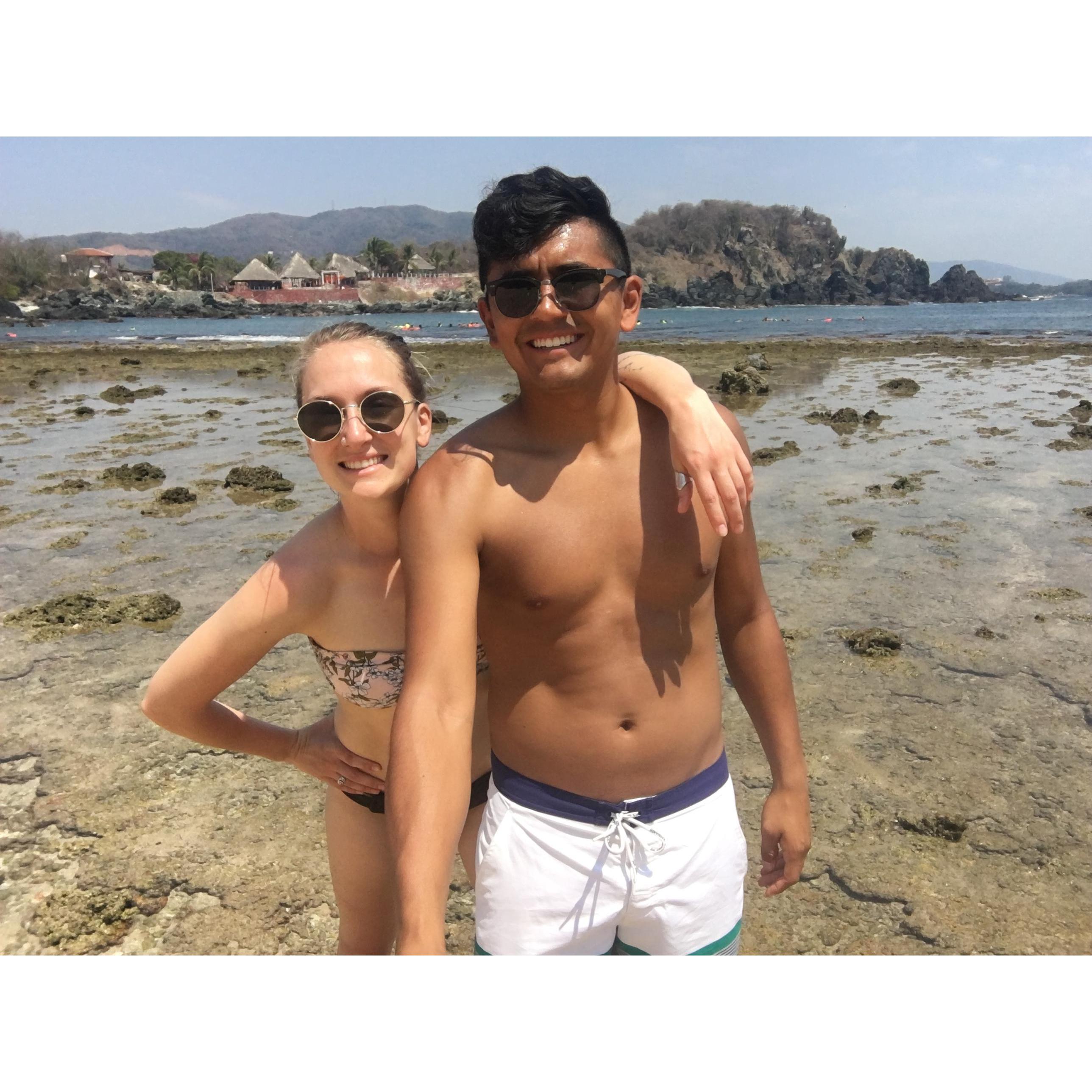 In Ixtapa, Guerrero, Mexico (on the Pacific coast). March 2018.