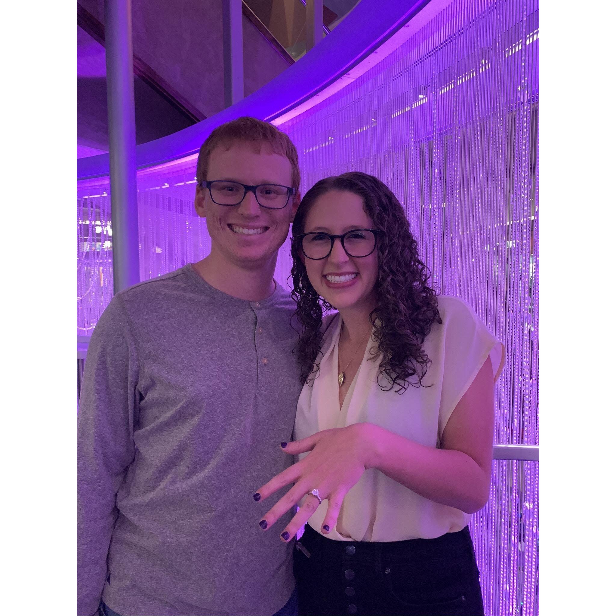 Engagement in Las Vegas 2019