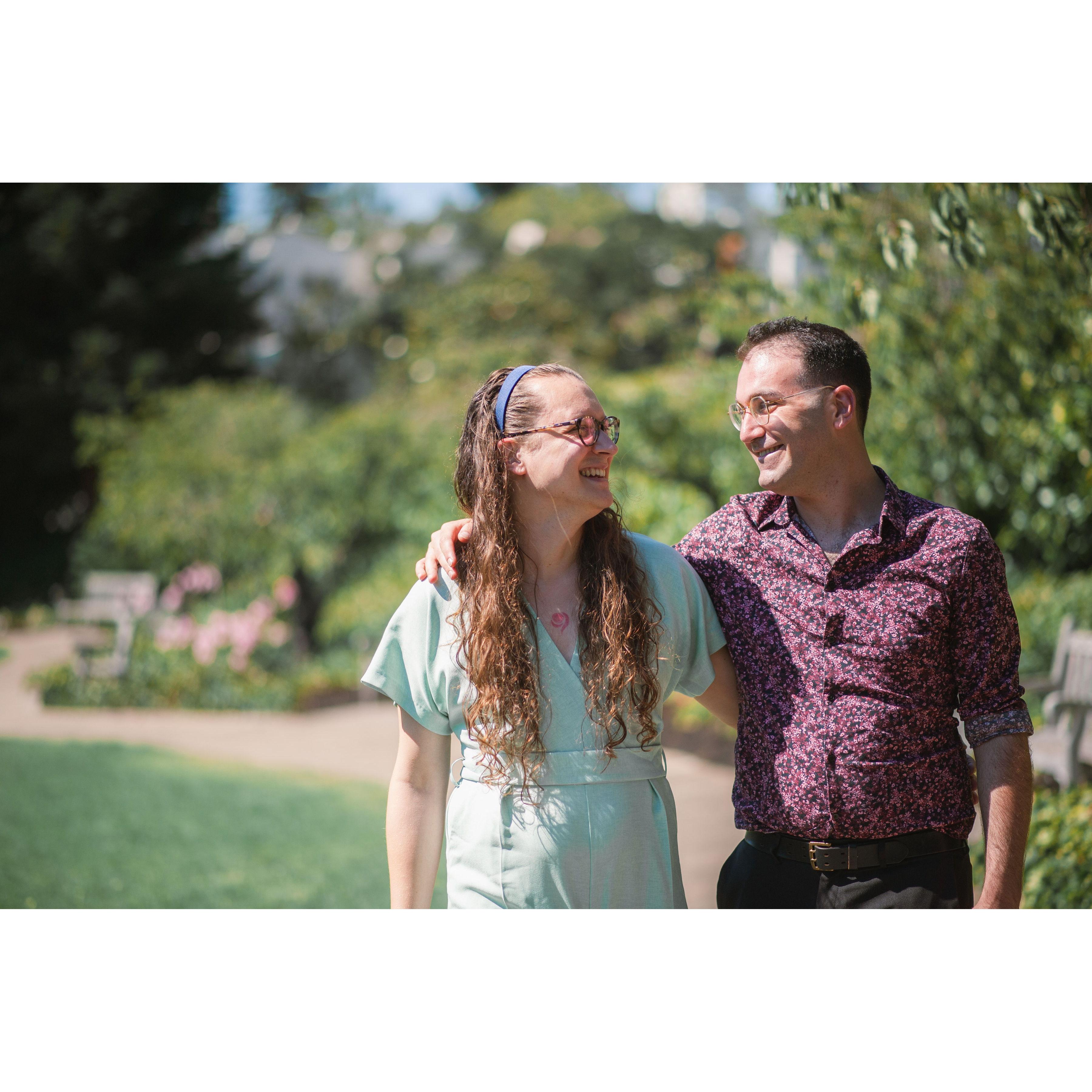 Engagement photos by Alyssa Wang Photography