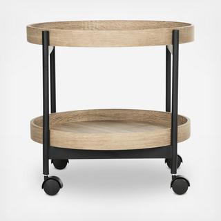 Mid Century Tray Side Table