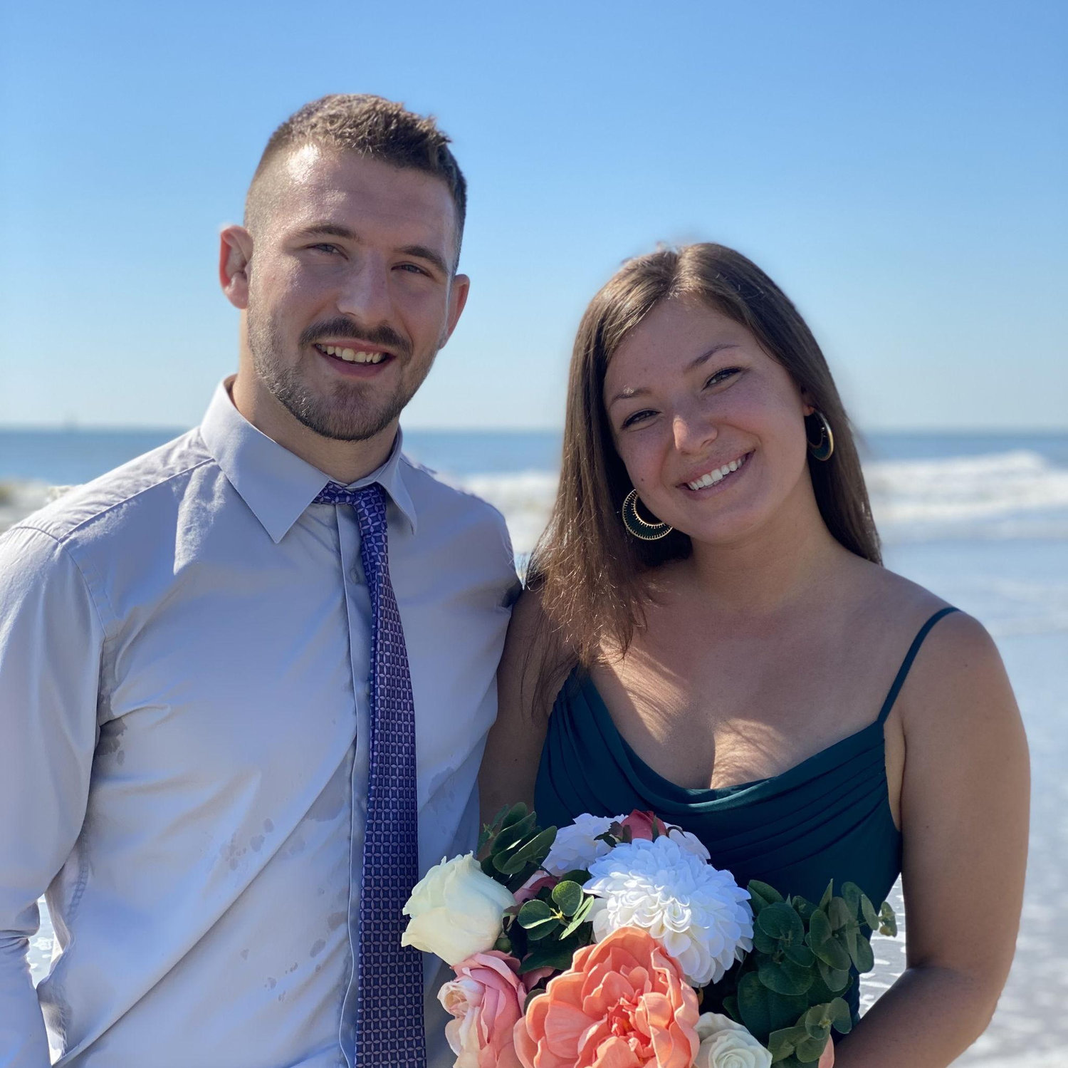 When we went to our first wedding