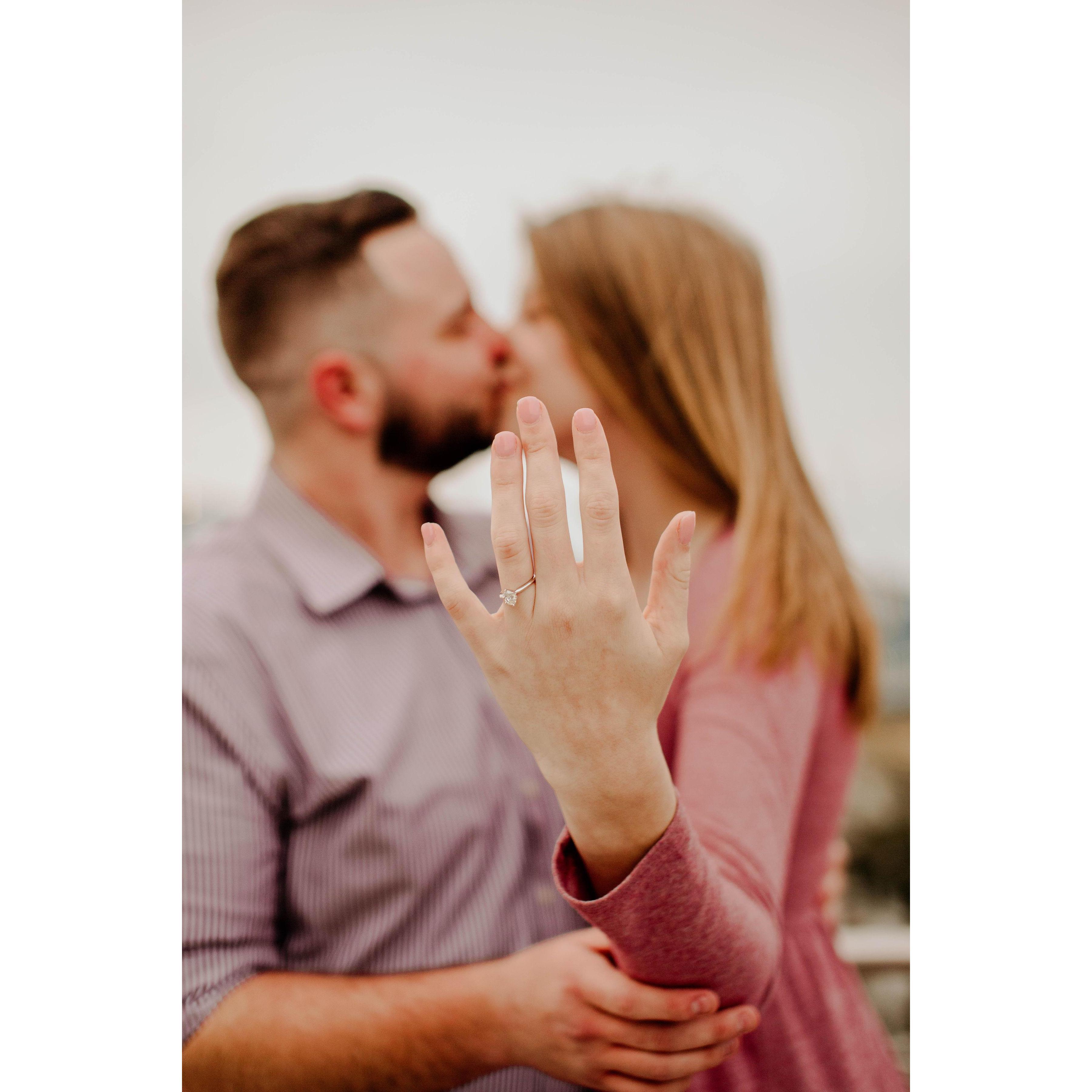 One of Sawyer's favorite engagement photos