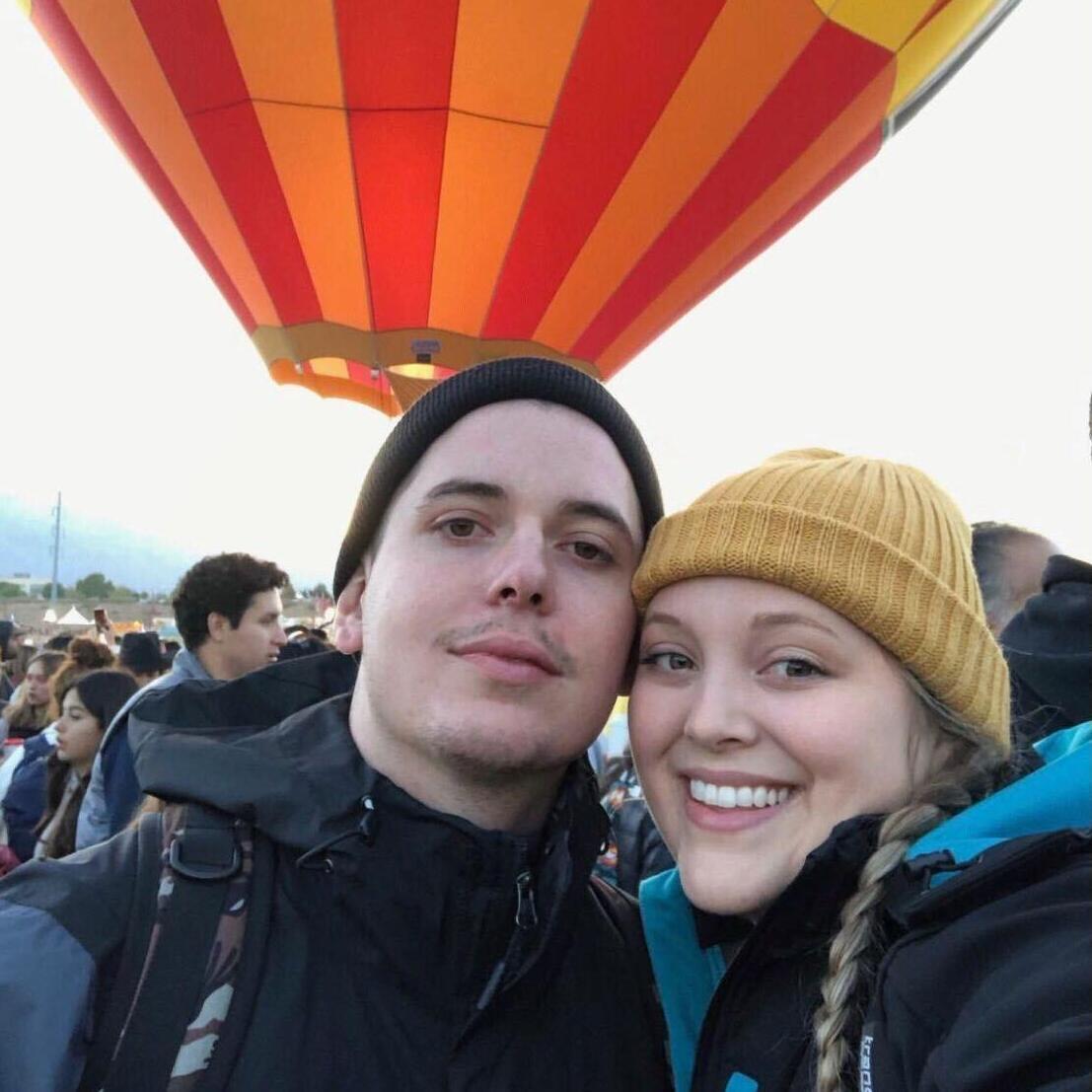 Enjoying our first experience at the International Balloon Fiesta in Albuquerque / New Mexico. 2024.