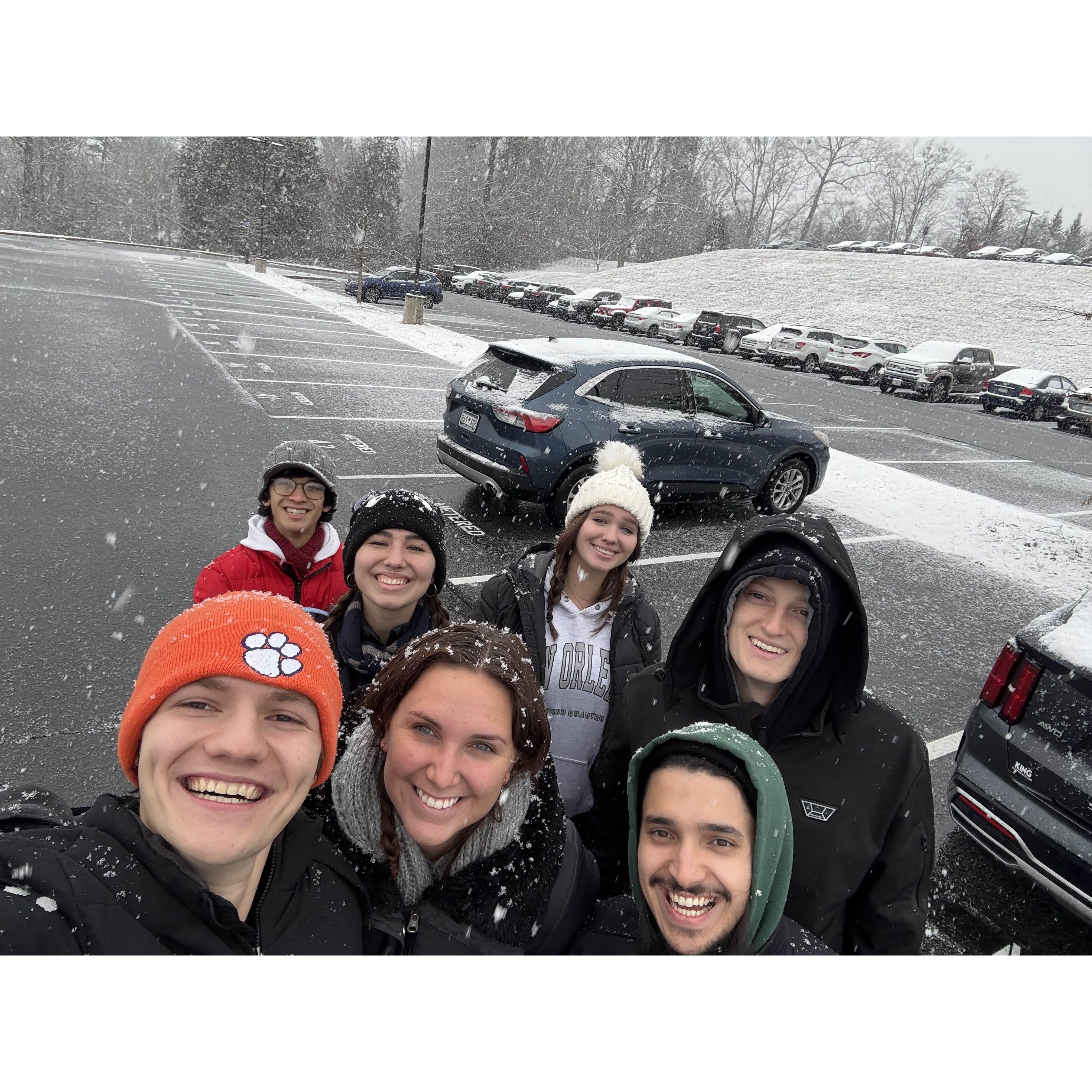 Snowday! This was the day before he proposed
