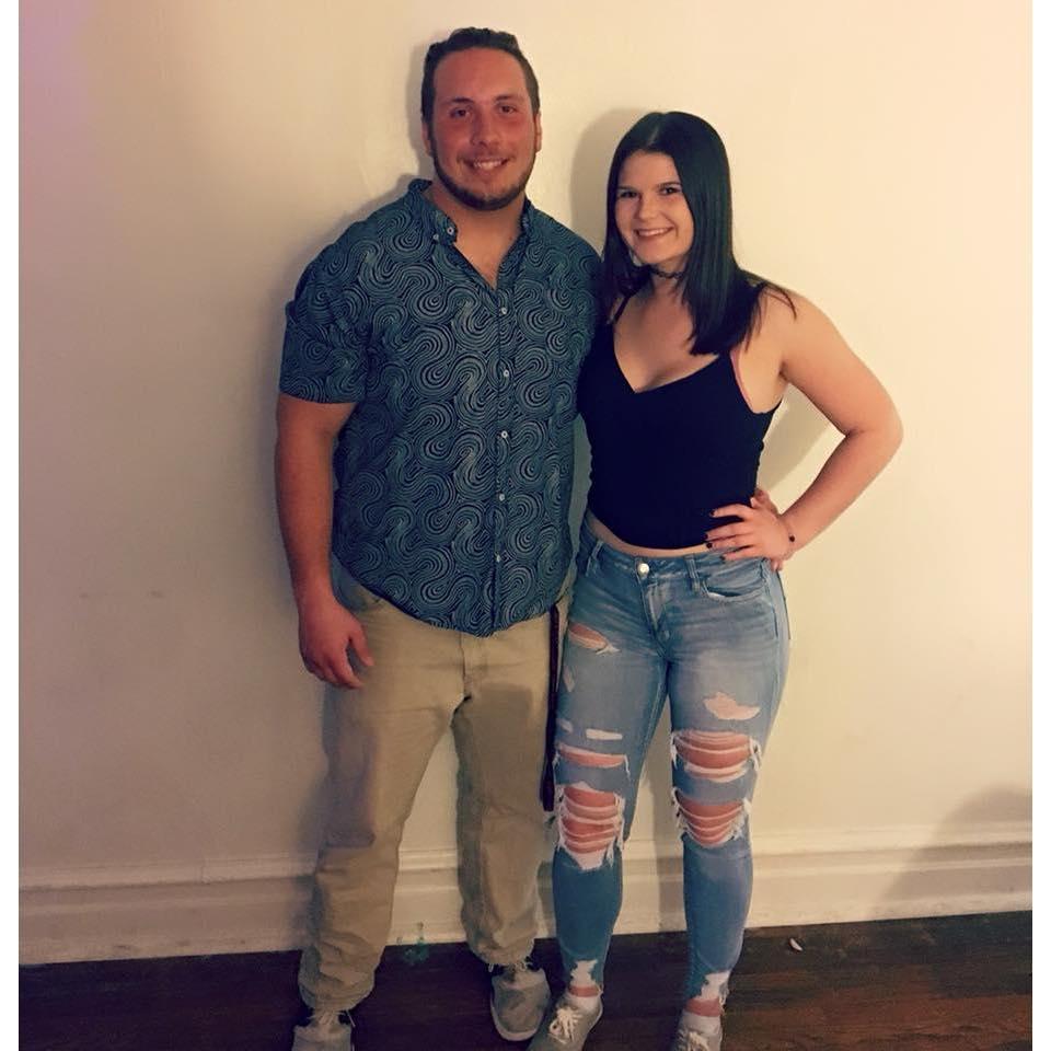 Our first ever photo together in September 2017