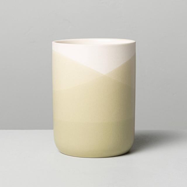 7.76oz Zest Dipped Ceramic Candle - Hearth & Hand™ with Magnolia