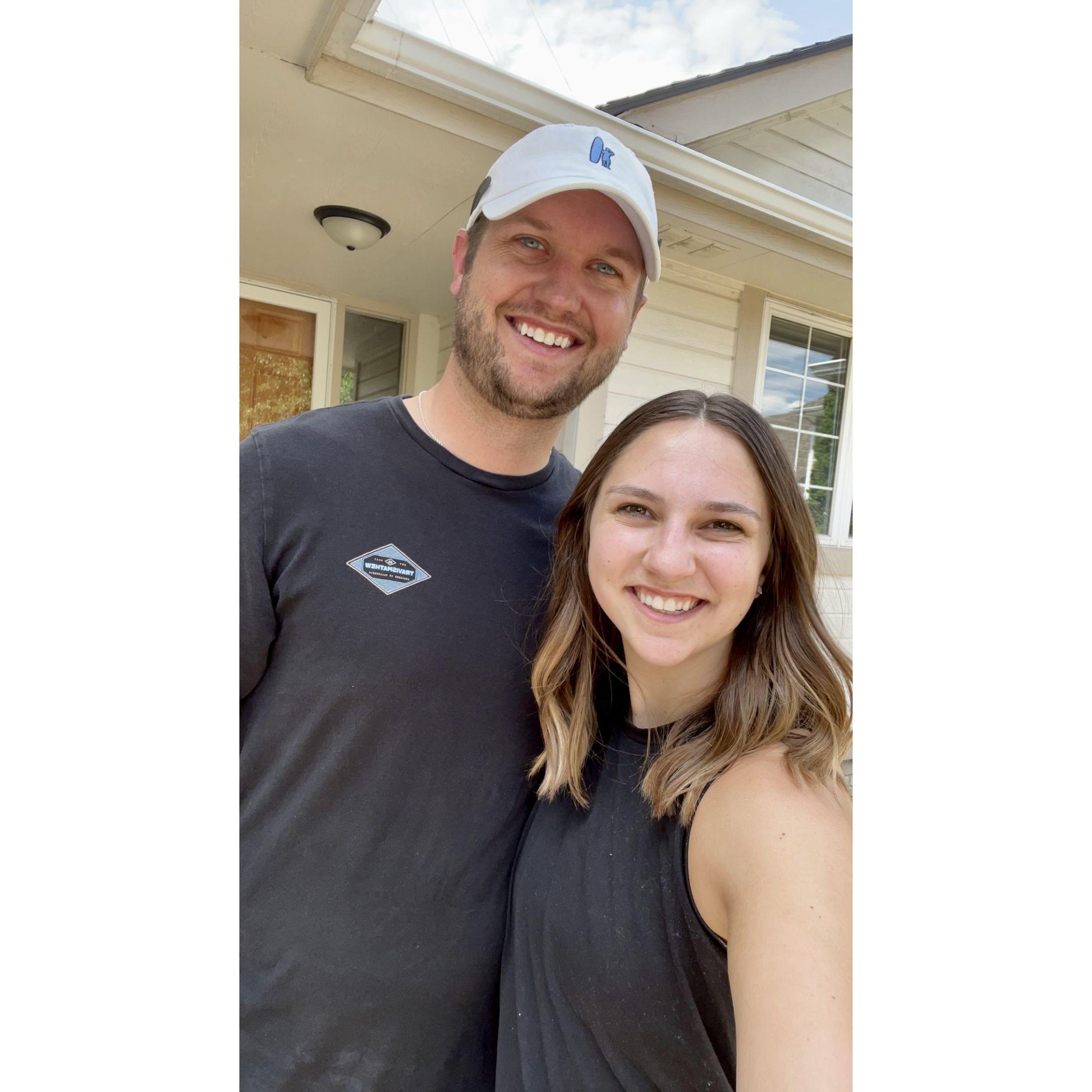 Nathan bought his first house!