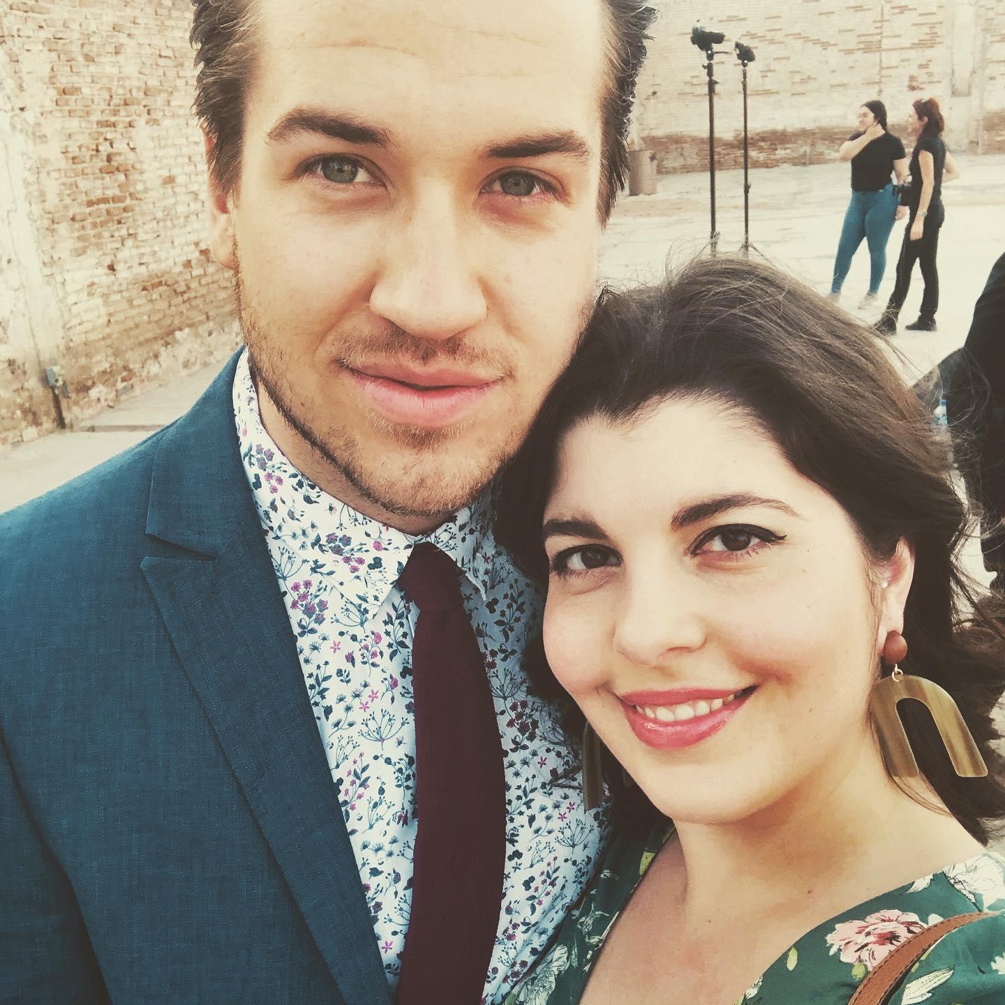 Attending our first wedding together - Sonora, Mexico