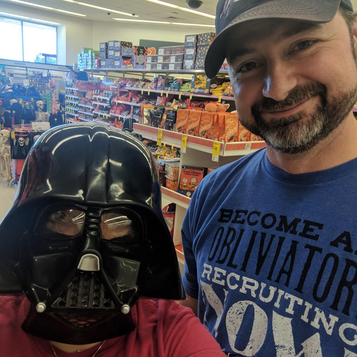 Two fandoms are colliding... actually three because I have a Hunger Games t-shirt on in this photo you just can't see it. This is why we belong together.