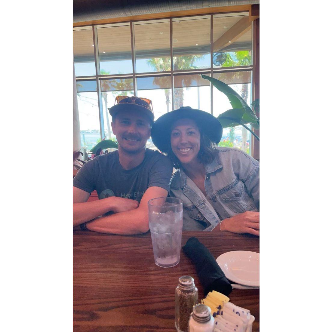 Seth's first family vaca with Jess