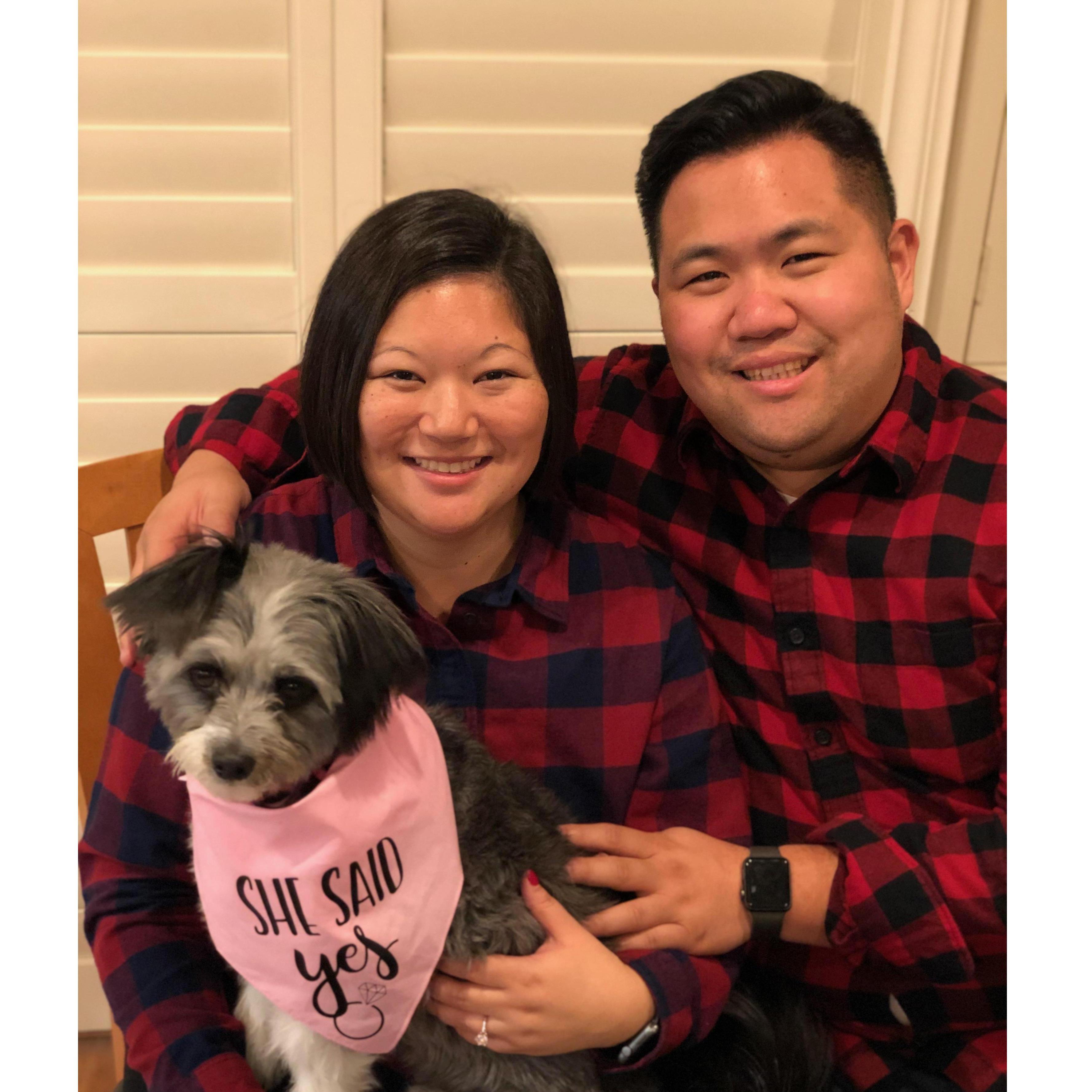 She said, "YES!"