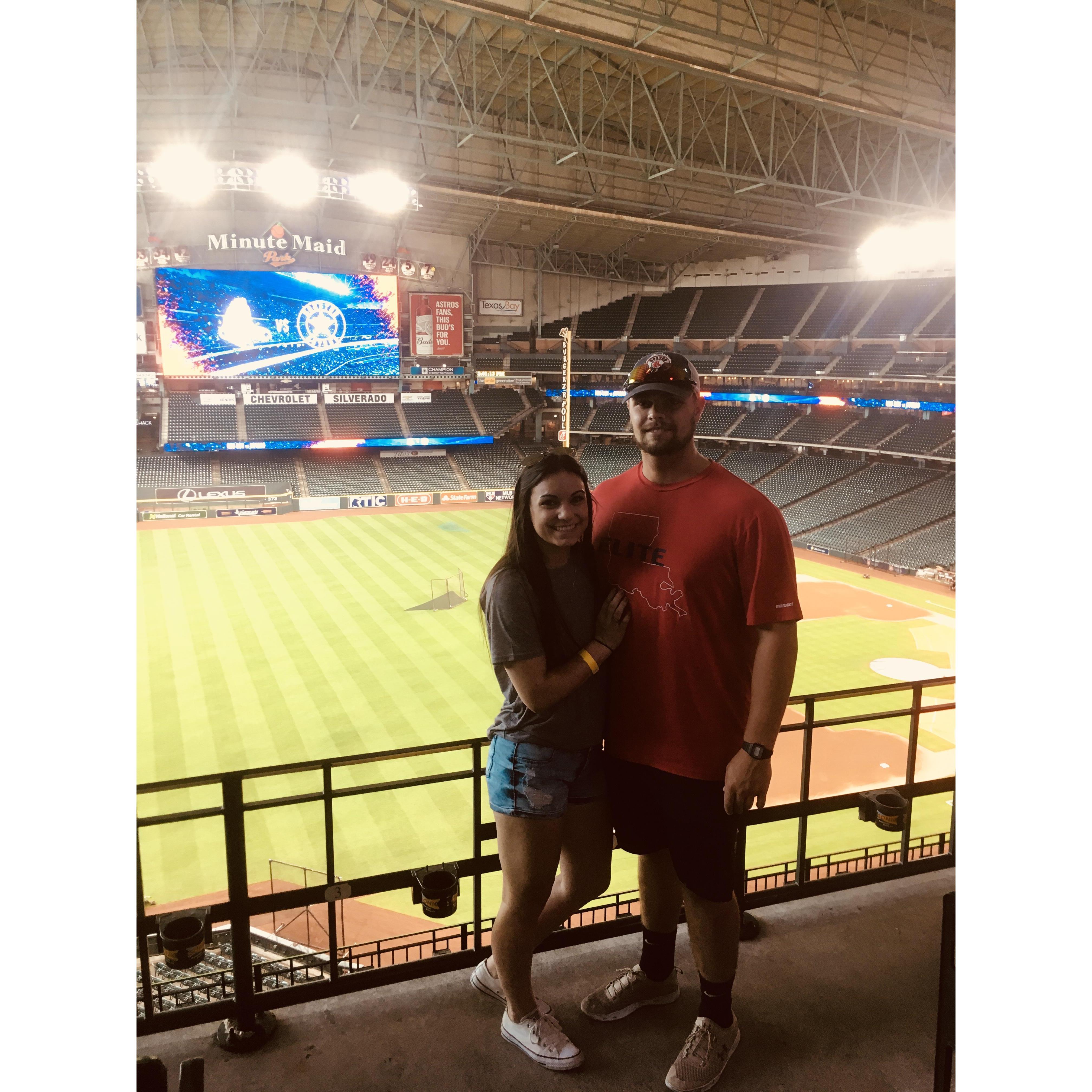 2018 - started our bucket list of visting MLB stadiums
