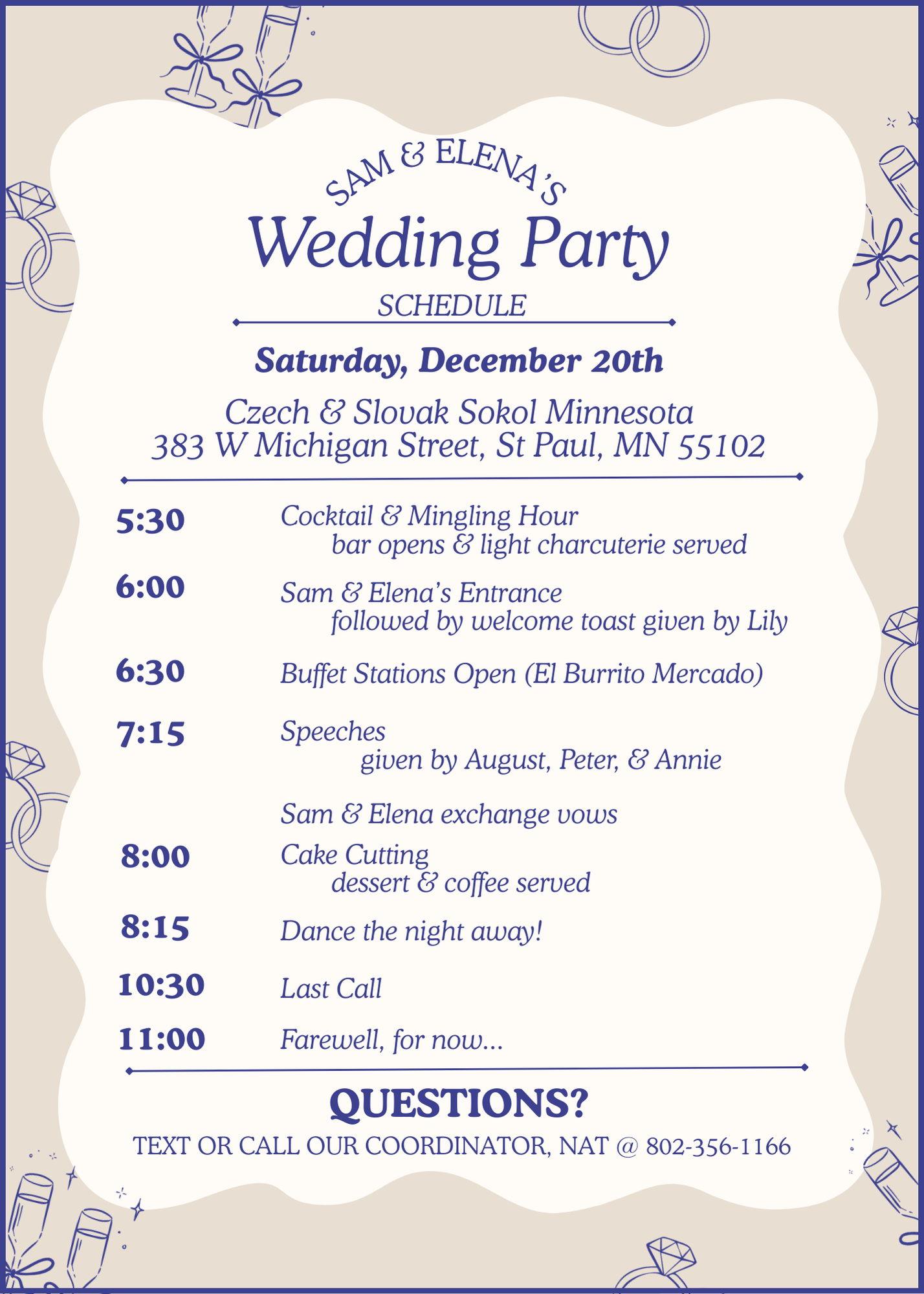 The Wedding Website of Elena Hammerling and Sam Humes