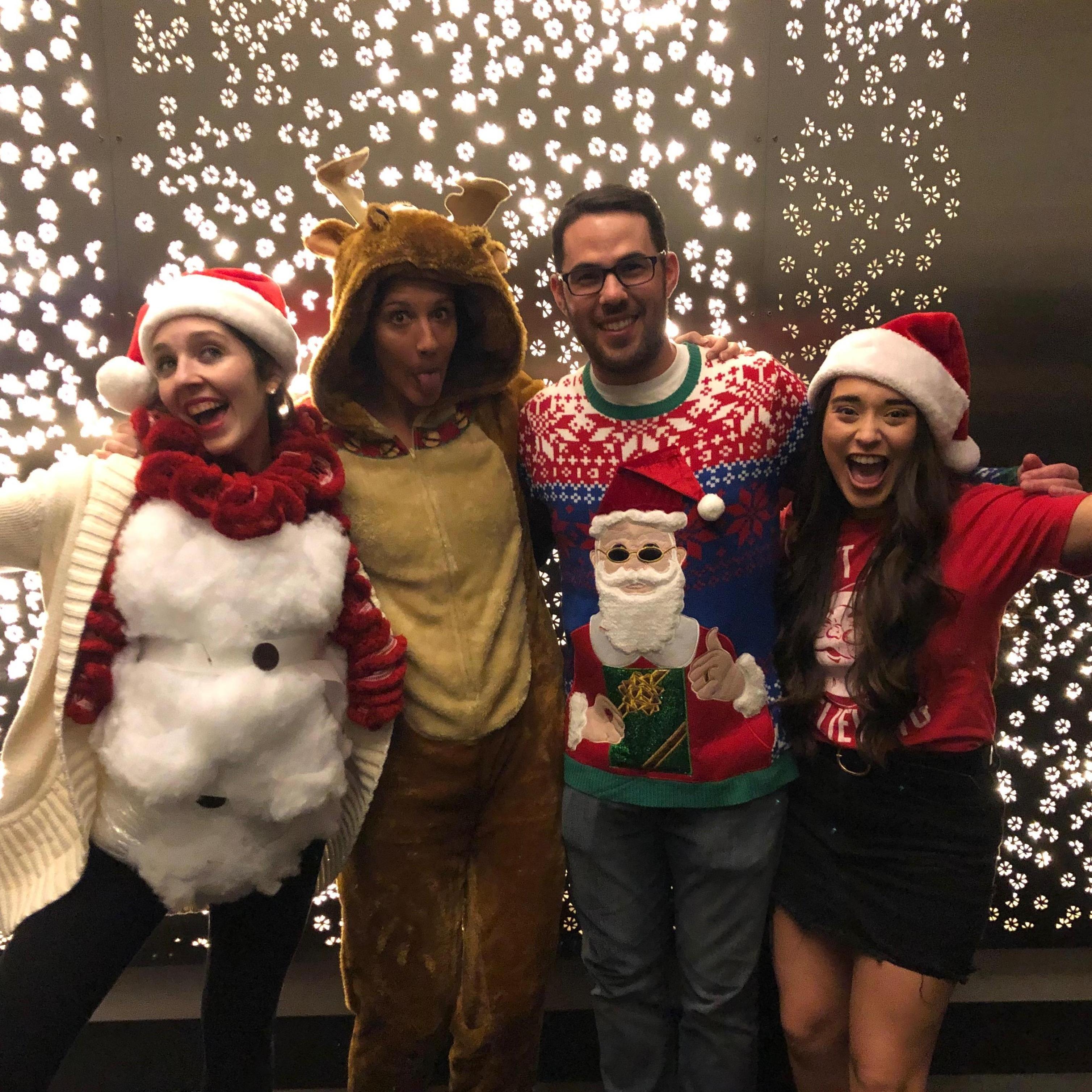Christmas Scavenger Hunt, Est: 2019 -Austin, TX 
Rules: Must dress up in Christmas costume, Come with running shoes, and have NO FEAR; because St. Nicholas is NEAR!