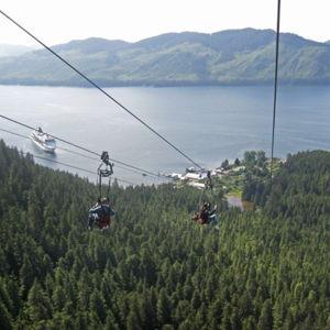 Honeymoon - Alaska Ziplining