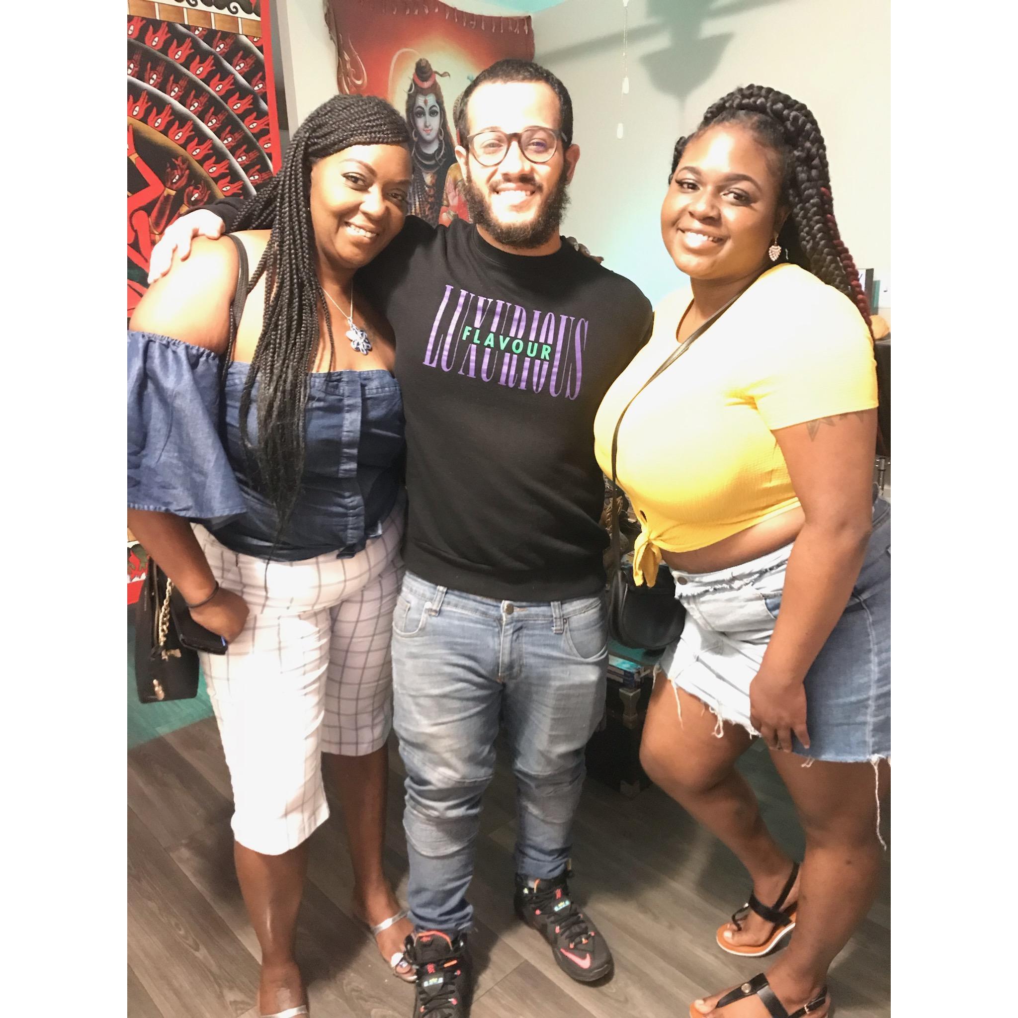Ki'Amber's mom Carla. Jonathan & Ki'Amber