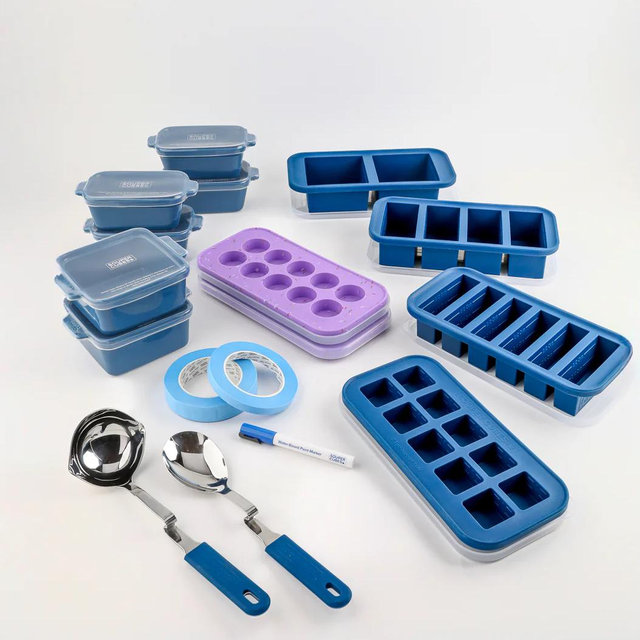 Complete Freezer Tray & Bakeware 29-Piece Set - Blueberry