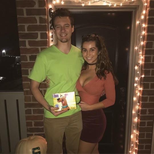 Shaggy and Velma for Halloween!