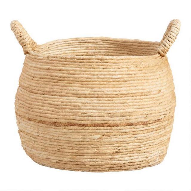 Large Banana Delilah Tote Basket