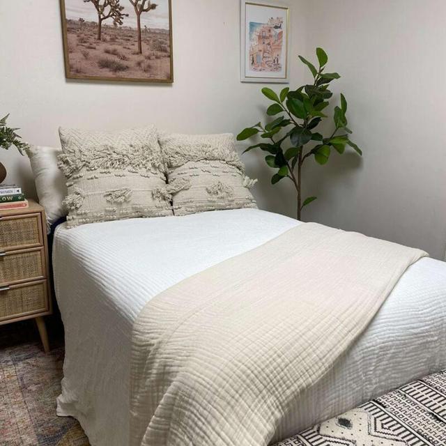 Muslin Comfort 365 Blanket - King, Earth Grey