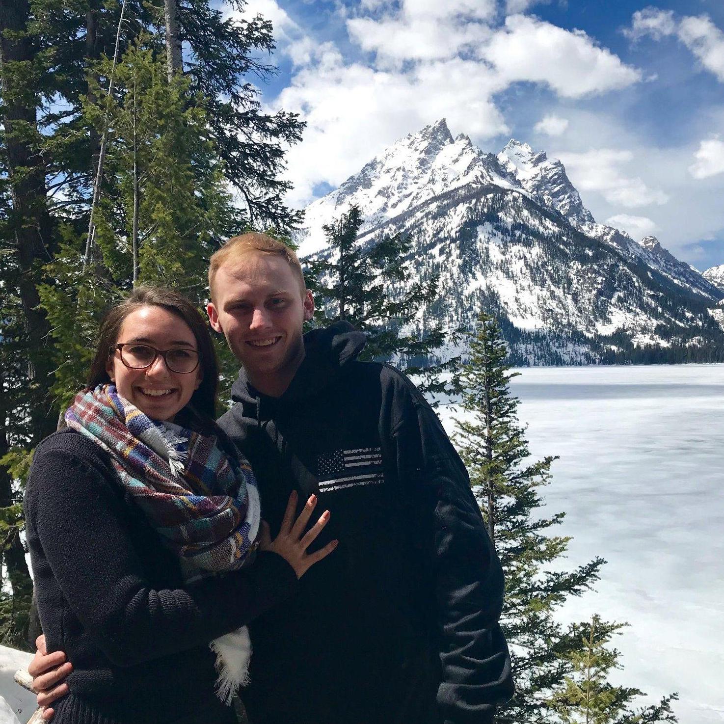 Jenny Lake! A significant spot for us!