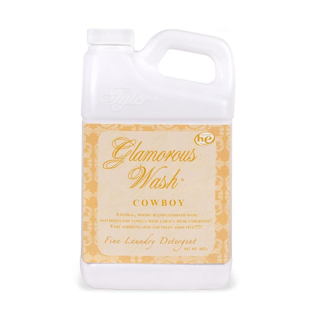 Tyler Candle Co wboy 64 oz. Glamorous Wash, light yellow