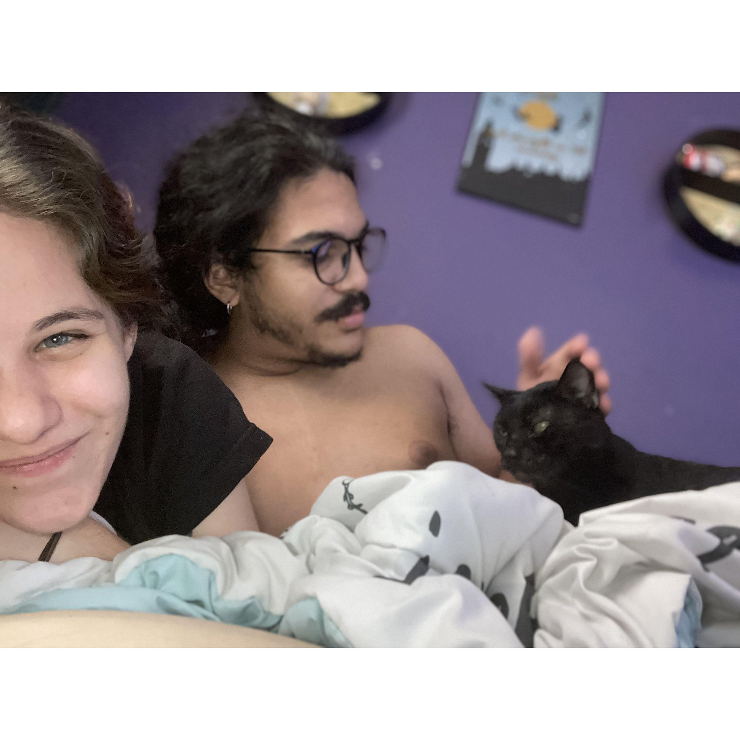 Joshua and Salem Bonding