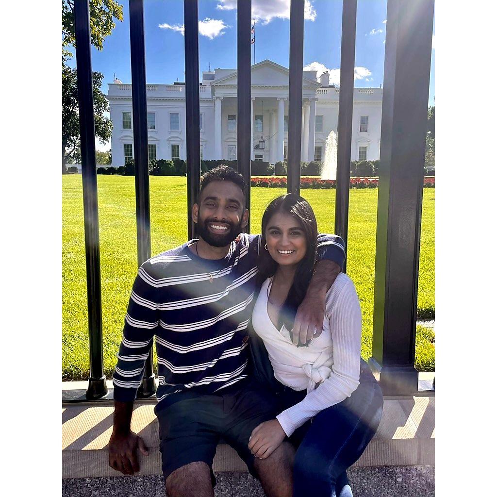 Our first photo together