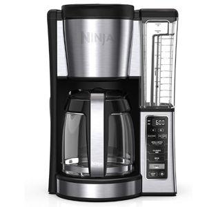 Ninja 12-Cup Programmable Coffee Brewer, 2 Brew Styles, Adjustable Warm Plate, 60oz Water Reservoir, Delay Brew - Black/Stainless Steel