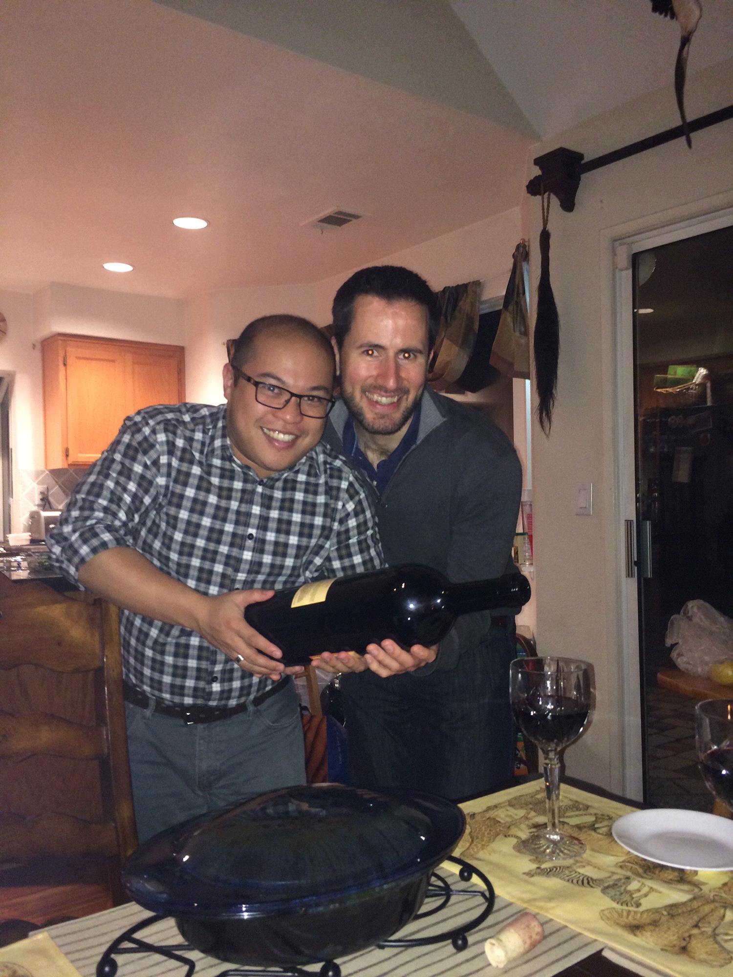 That time we drank a magnum of wine