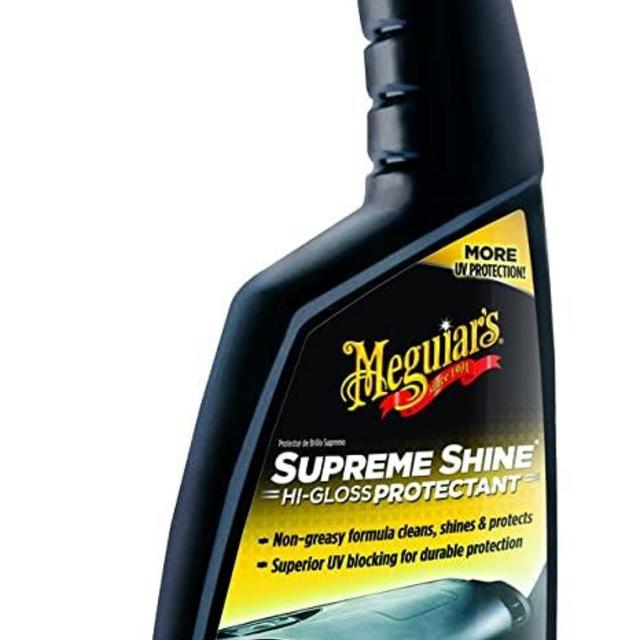 Meguiar's G4016EU Supreme Shine Hi-Gloss Interior Dash & Trim Protectant 473ml. Superior UV Protection