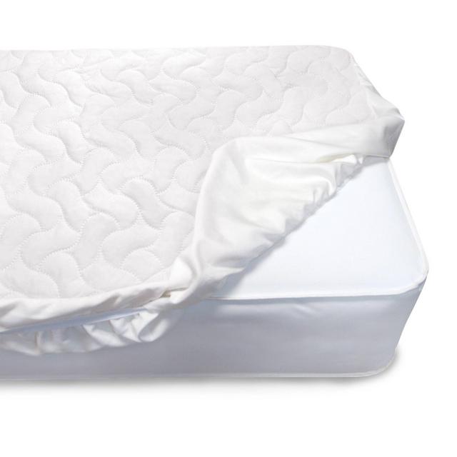Serta Sertapedic Crib Mattress Pad Cover - White