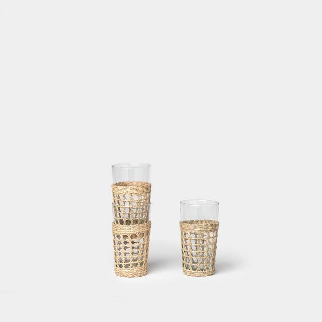 Seagrass Caged Highball Glass