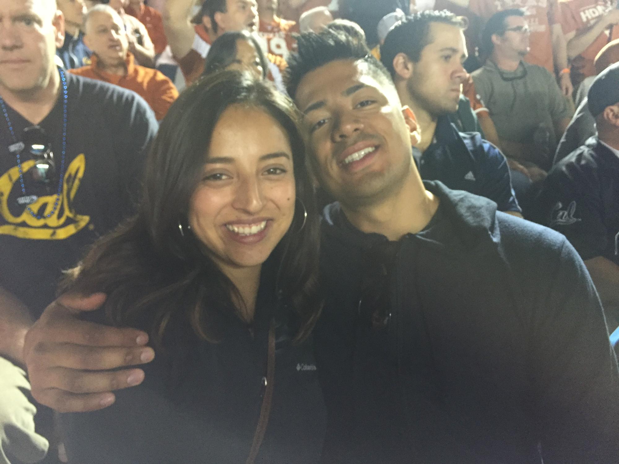 September 2016, UC Berkeley Football game
After both of our plans to study abroad failed, we spent a lot of time together and slowly learned that we’d soon become inseparable.