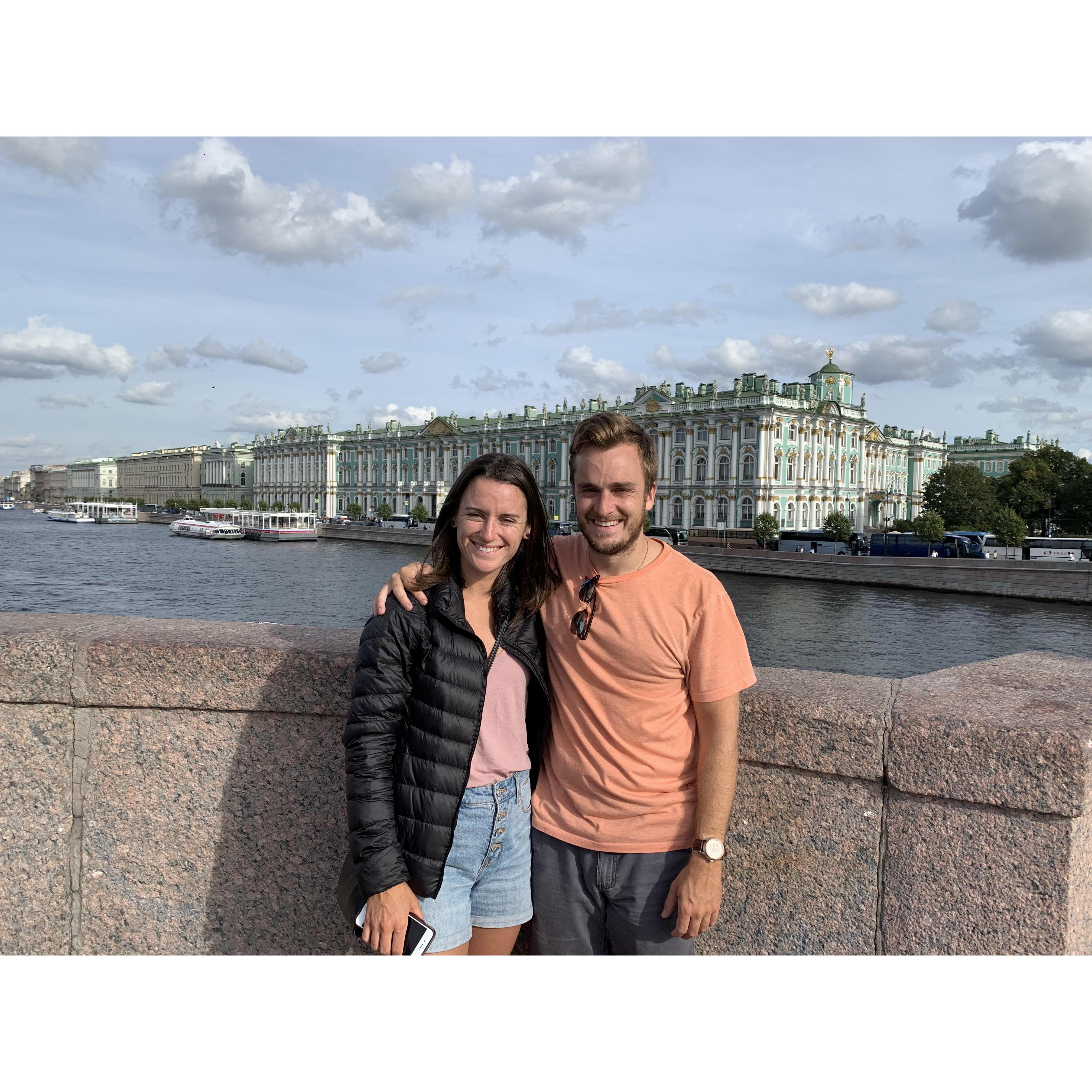 In St. Petersburg, August 2019
