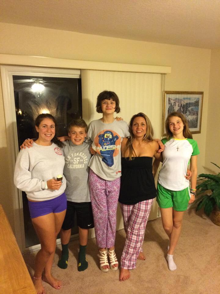 That was the worrr I mean amazing vacation eva 😬.  And yes Skylar is wearing my shoes, and is taller than everyone.
