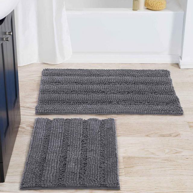 NICETOWN Luxury Anti-Slip Soft Absorbent Bathroom Rug 1 PC