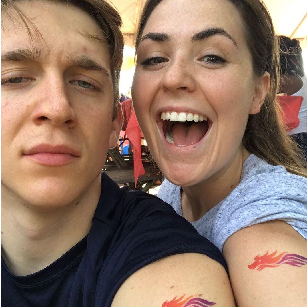 Our first photo together in my google photos. We woke up at 5am and drove to a dragonboat rowing competitor we joined with THD. We may have not won, but she won my heart. 8/8/2018