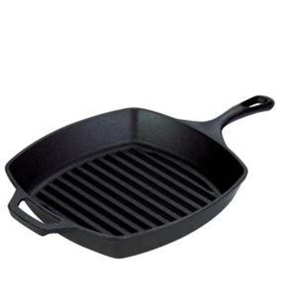 Cast Iron Square Grill Pan 10.5"