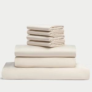 Cozy Earth Bamboo Bedding Core Bundle, King Size, Oat