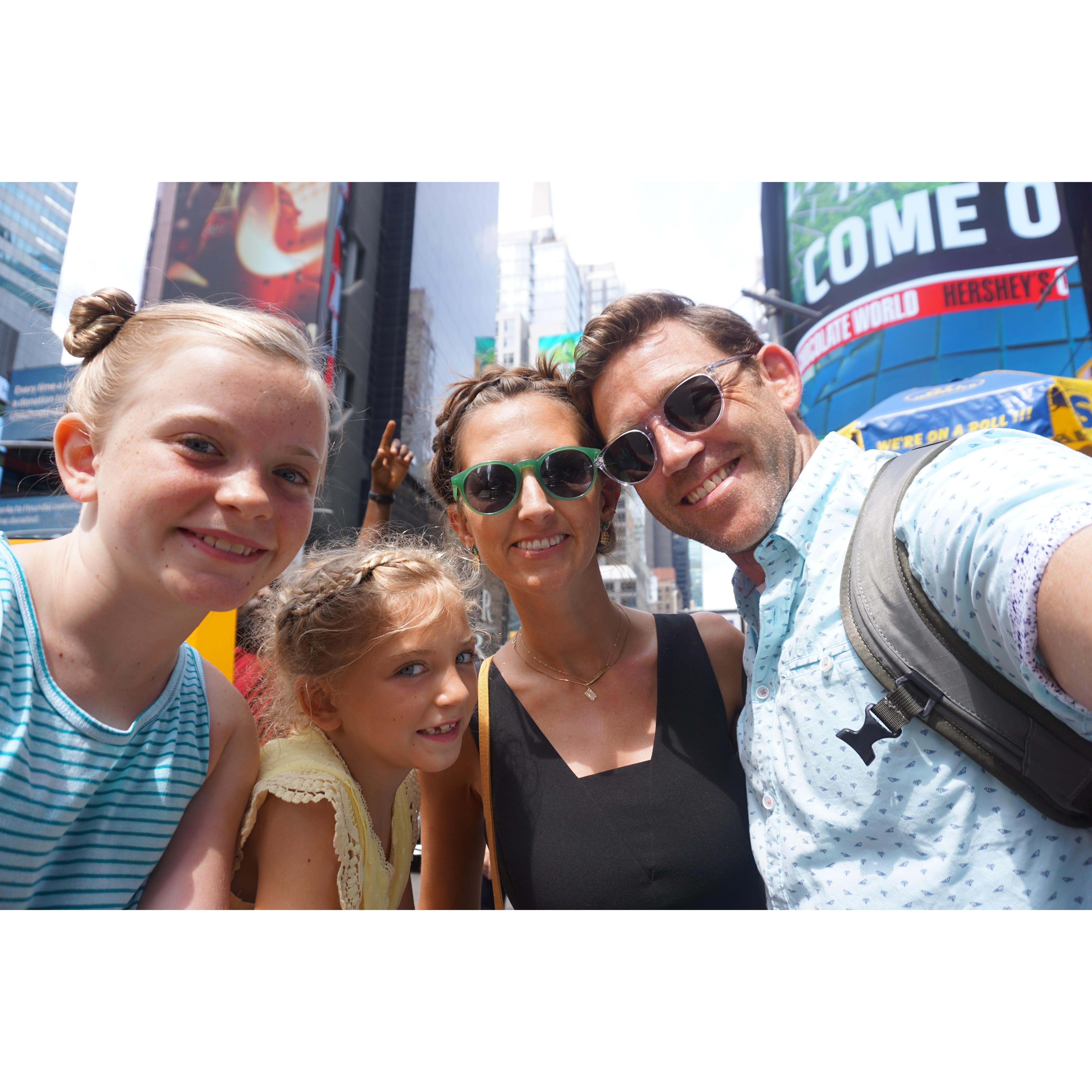 Times Square, summer 2018.