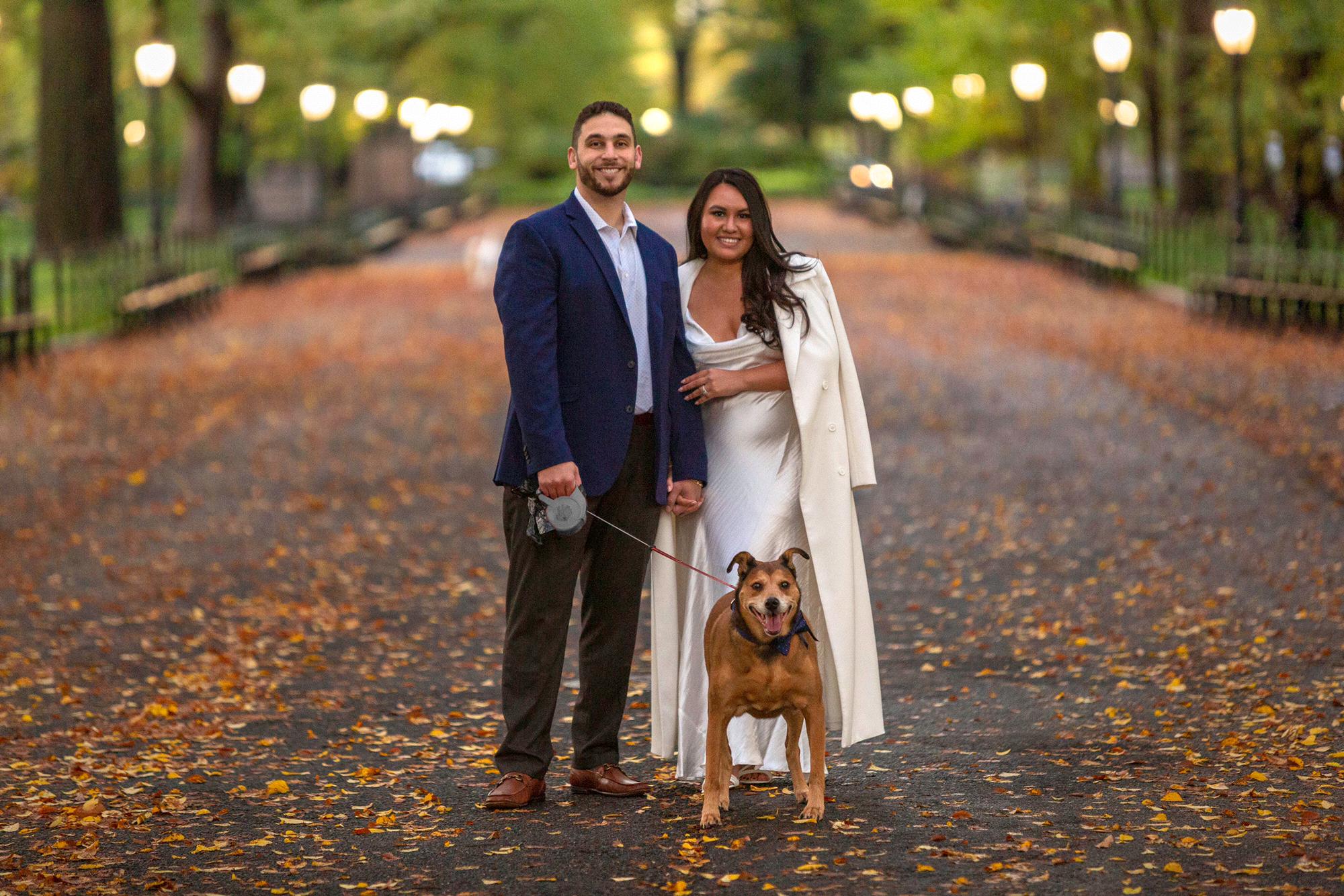 Engagement Photos in Central Park
