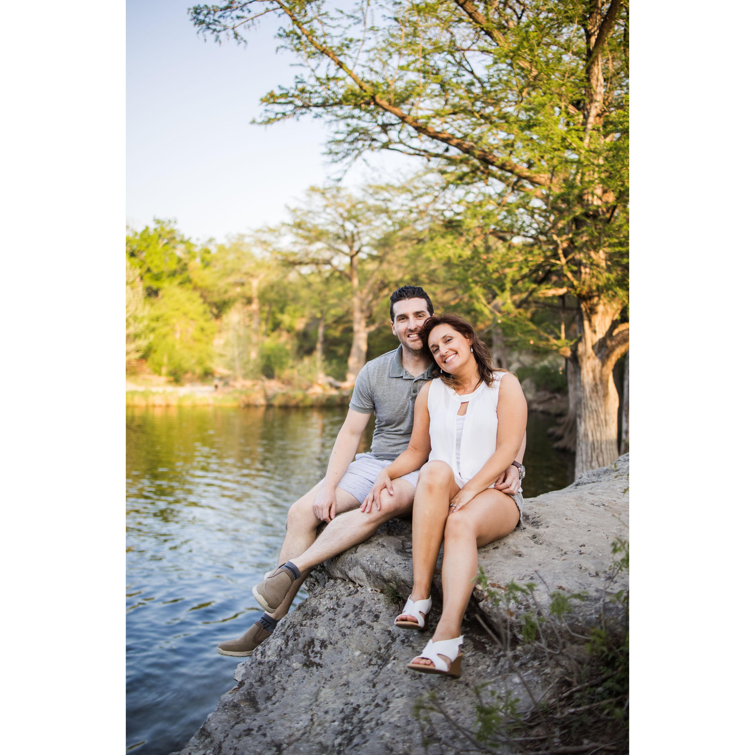 McKinney Falls is close to home and one of our favorite places to hike!