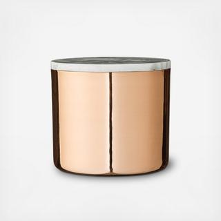 Copper Finish Jar