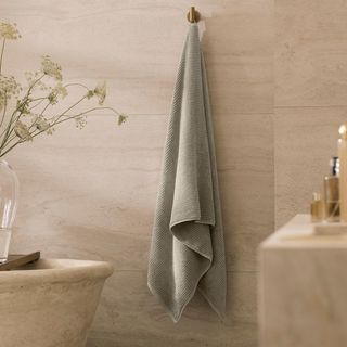 Turkish Ribbed Bath Sheet