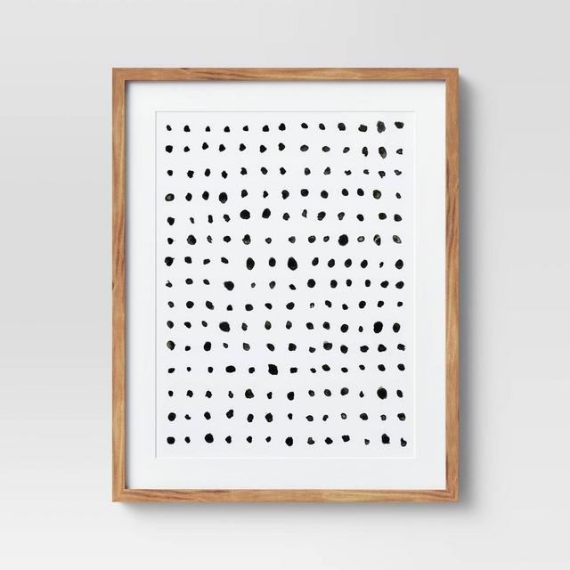 24" x 30" Dots Framed Under Glass with Mat - Project 62™