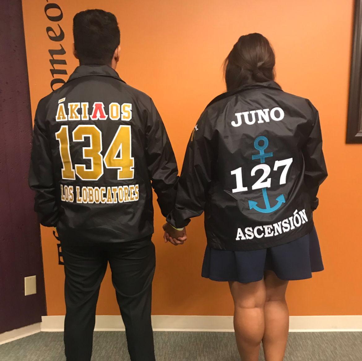 Alpha Psi Lambda is the reason we crossed paths. He was #134 and I was #127.