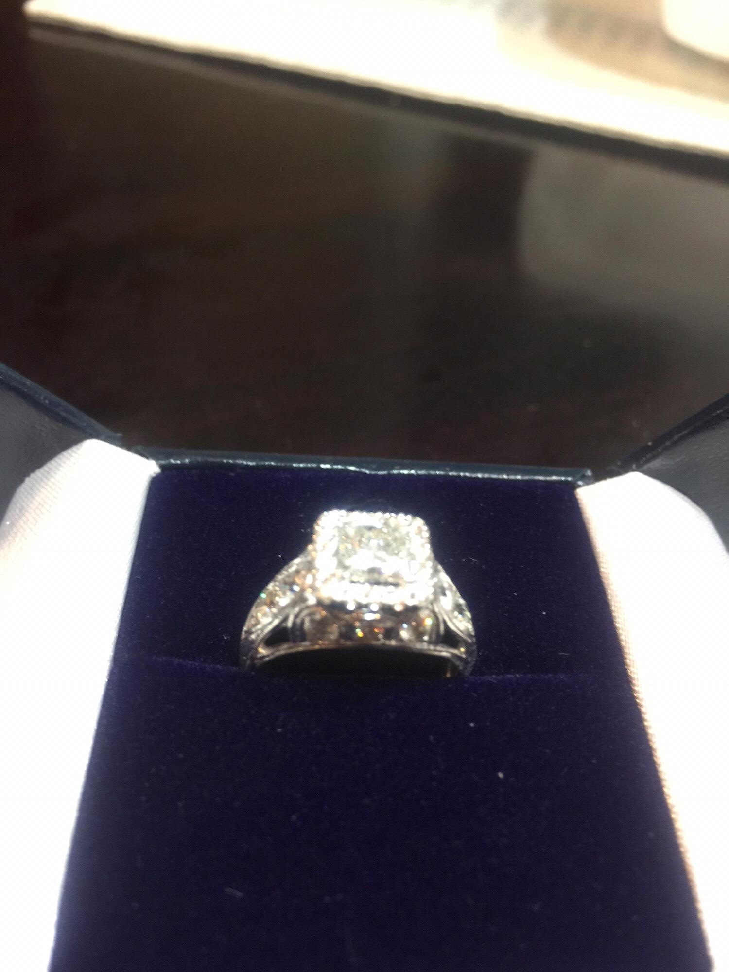 I said Yes ........ now it is real ......... We are going to say I do!!!