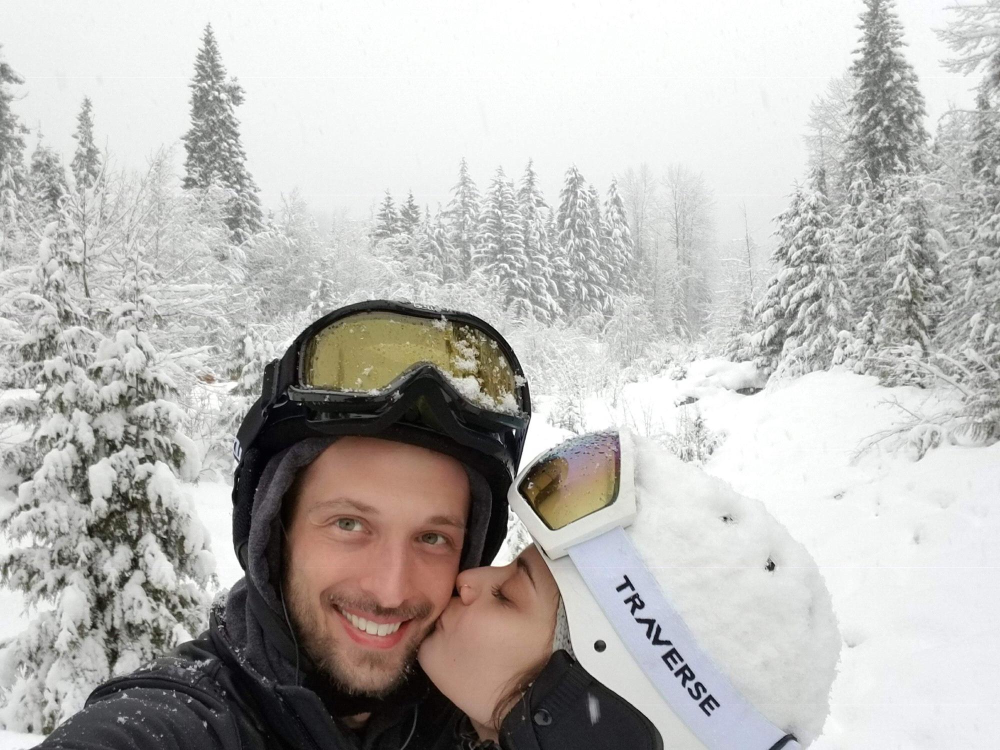 Snowboarding in one of our favorite places - Whistler, BC